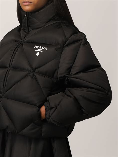 prada bubble coat womens|Prada coats for women.